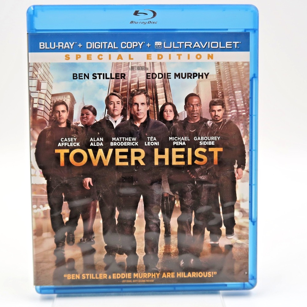 Tower Heist Blu-ray 2012 Ben Stiller Eddie Murphy Special Edition Movie